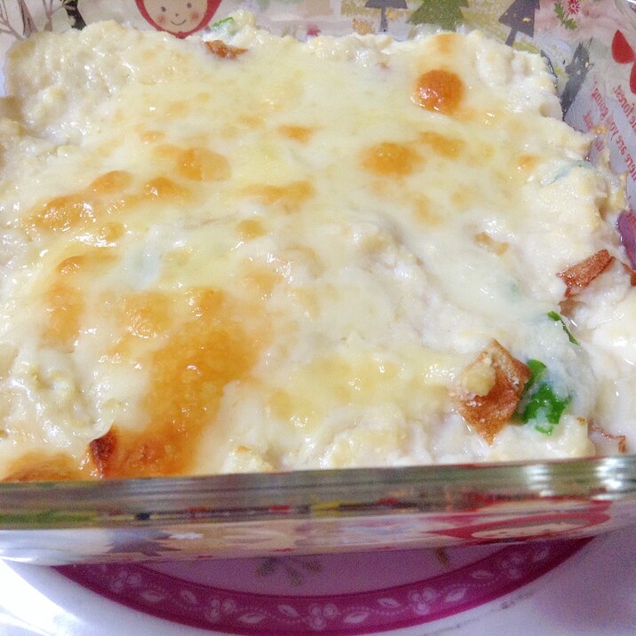 お夜食に 低カロ 豆腐とおからのグラタン風 レシピ 作り方 By やなママ 楽天レシピ お夜食に 低カロ 豆腐とおからのグラタン風 レシピ 作り方 By やなママ 楽天レシピ